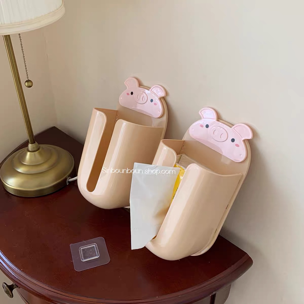 Fancy adhesive wall tissue box DCZZ177 images